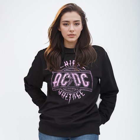 Poleron Mujer Ac/Dc High Negro Ac/Dc-0