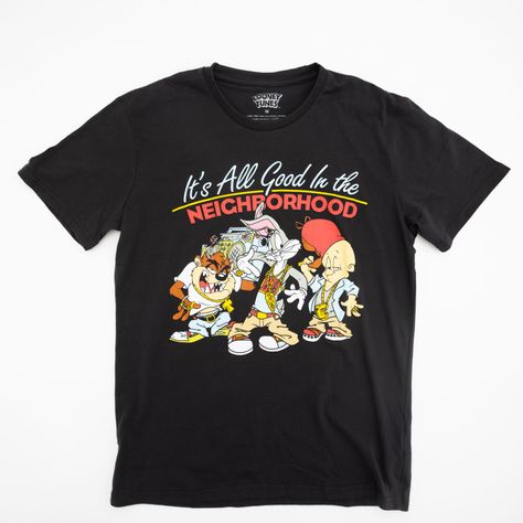 Polera Hombre Streetwear Gris Looney Tunes-0