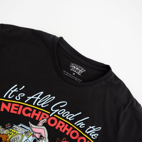 Polera Hombre Streetwear Gris Looney Tunes-2