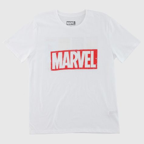 Polera Hombre Avengers Vintage Blanco Marvel-0