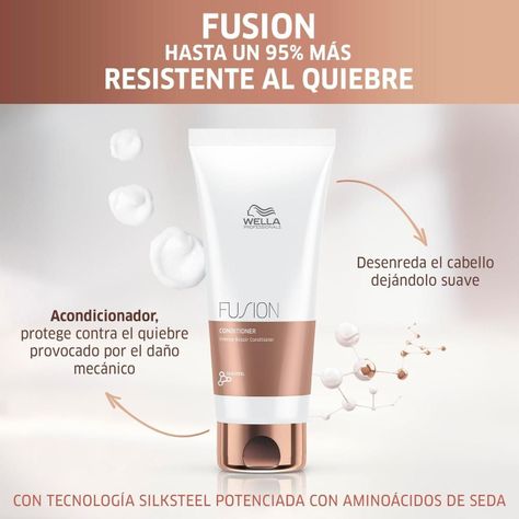 Acondicionador reparador Wella Professionals Fusion Conditioner 200ml-1
