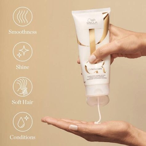Acondicionador Para Cabello Seco Wella Oil Reflections 200ml-1
