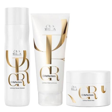 Acondicionador Para Cabello Seco Wella Oil Reflections 200ml-2
