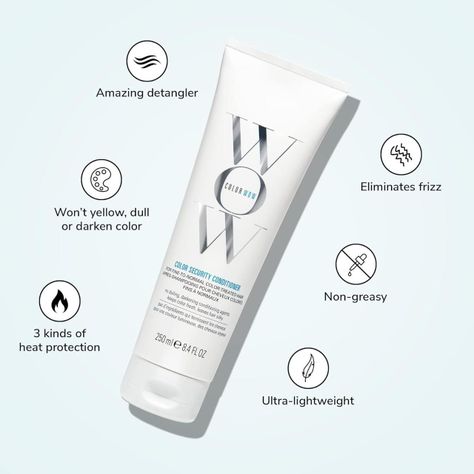 Color Wow - Color Security - Acondicionador 3 en 1 para pelo fino - 250 ml-1