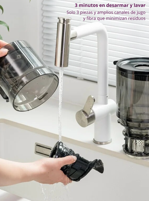Extractor de Jugo Prensado en Frío / Slow Juicer KALTER SJ-026-5