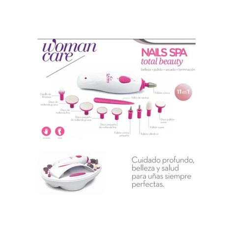 SET DE MANICURA GAMA NAIL SPA 11 ACCESORIOS-2