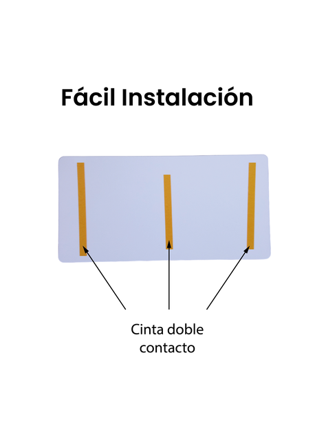 Señalética de Área Sucia PAI 1mm 18x36cm-1