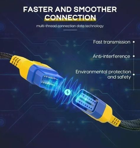 Cable Obd2 Autool De Extensión 60 Cm-2