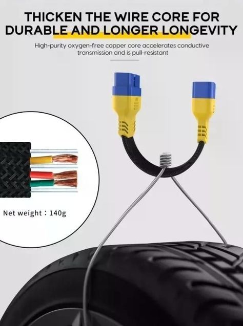 Cable Obd2 Autool De Extensión 60 Cm-4