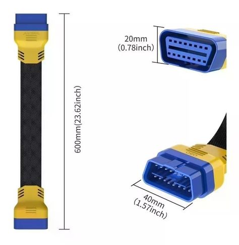 Cable Obd2 Autool De Extensión 60 Cm-7
