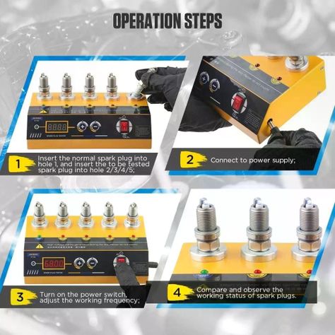 Probador De Bujías Spt360 Autool 12v-3