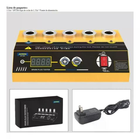 Probador De Bujías Spt360 Autool 12v-7