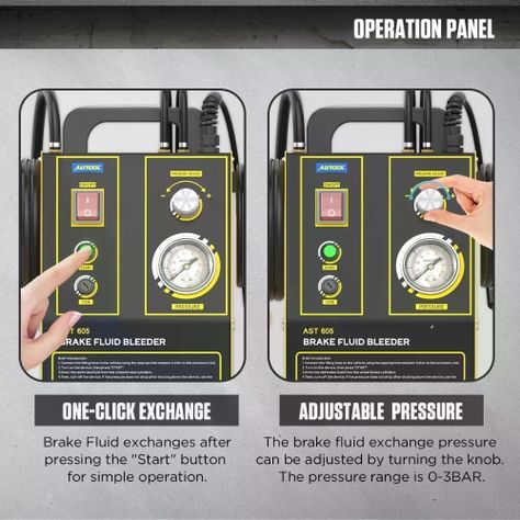 Ast605 Autool Cambiador De Aceite De Freno Automotriz-3