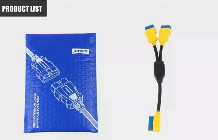 Cable Autool Adaptador Obd2 1 A 2 35 Cm-7