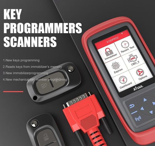 Programador Llaves X100 Pro2-2