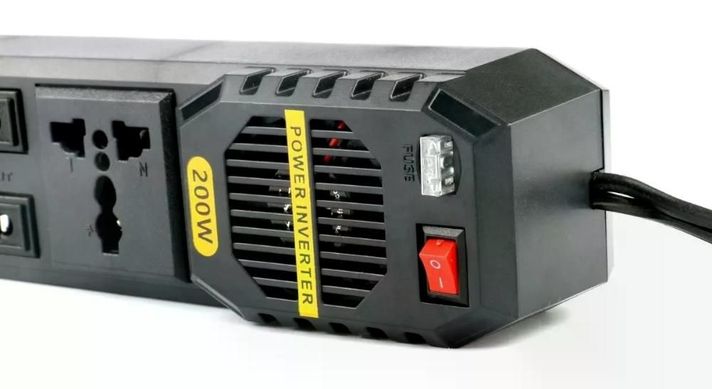 Cargador Inversor Voltaje 12v A 220v 200 Watt-7