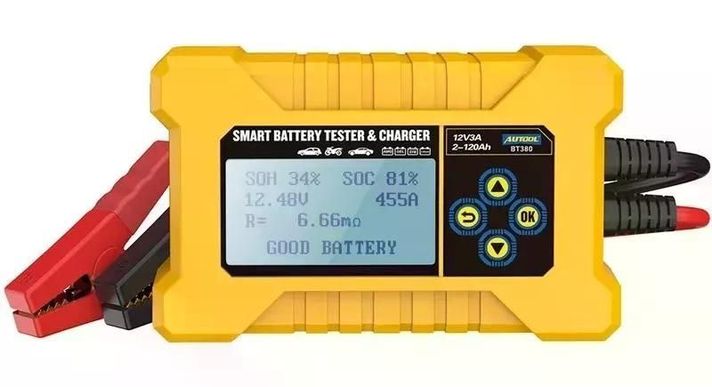 Bt380 Autool Probador Y Recarga Baterías 12v-0