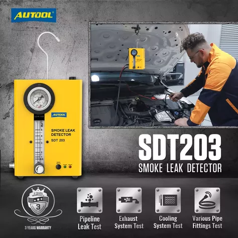 EVAP Detector de fugas de humo SDT203-1