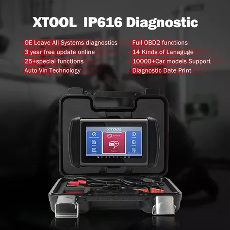 Scanner y Programador de Llaves Automotriz Ip616-2