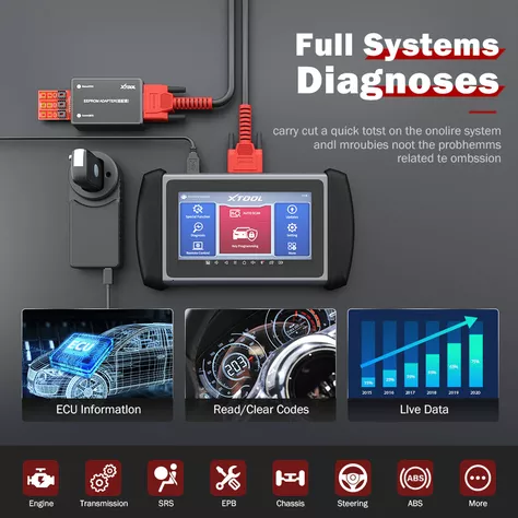 Scanner y Programador de Llaves Automotriz Ip616-1