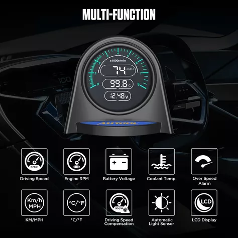 Medidor Velocidad X70 OBD-2