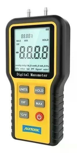Manómetro Digital Autool Medidor Presión Gas-0