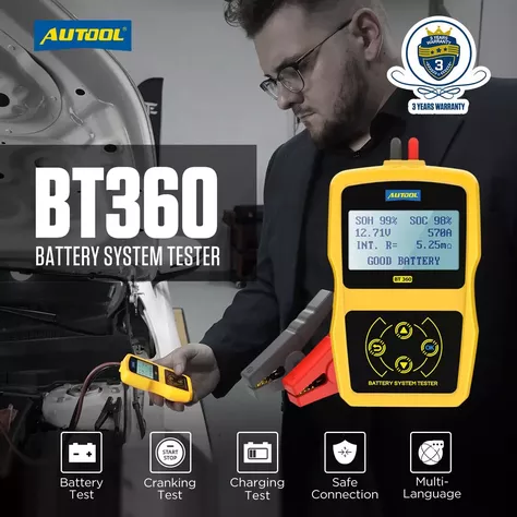 Probador de Batería BT360-1