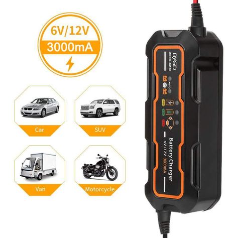 Cargador Batería BYGD 12v/6v-3