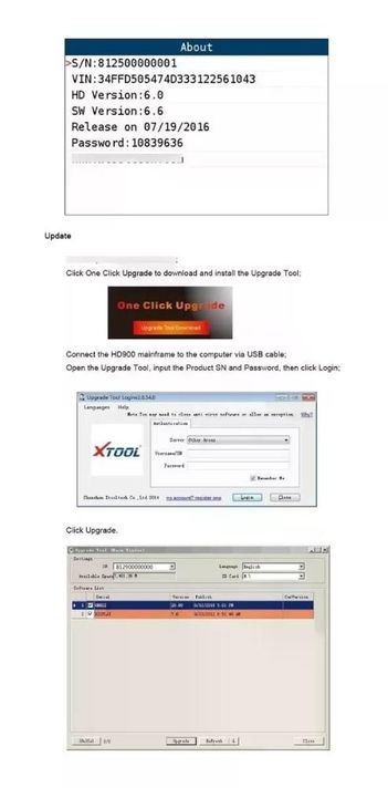 Scanner Camiones Xtool Hd900-7