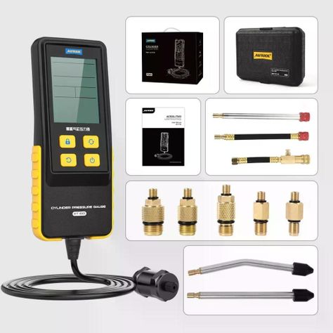 Medidor Presión De Cilindro Autool Pt610 Temp-0