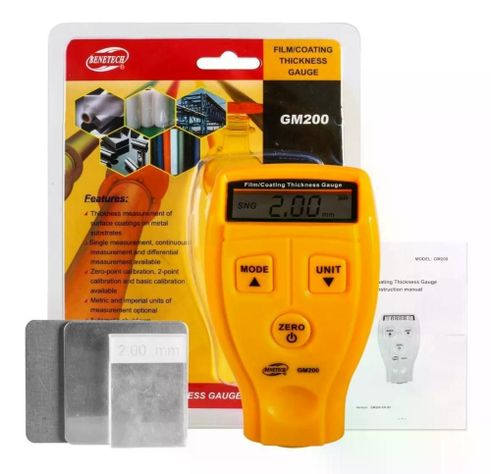 Medidor Tester De Espesor Pintura Automotriz-0