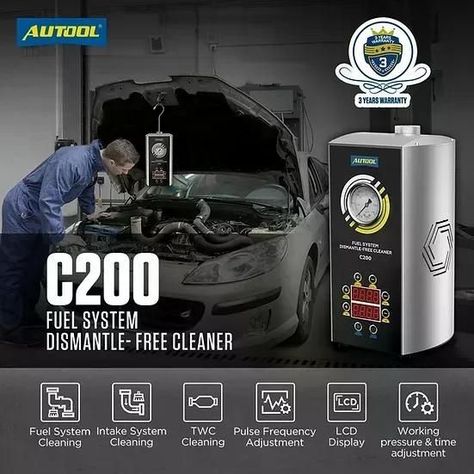 C200 Autool Limpiador De Inyectores-1