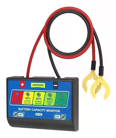 Probador De Batería 12-24v Bt60 Autool-0