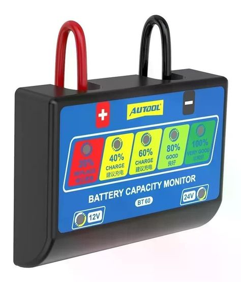 Probador De Batería 12-24v Bt60 Autool-1