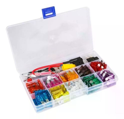 Caja 100 Fusibles 3 A 40 Amperes Automotriz-0