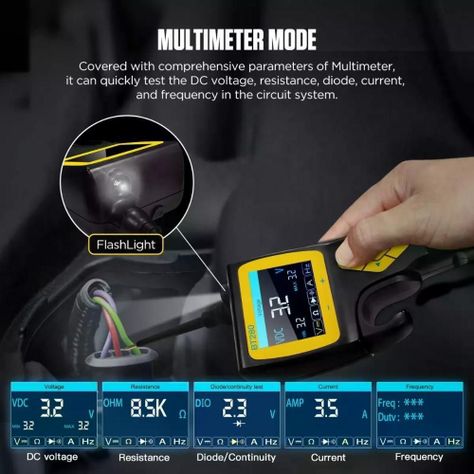 Probador Circuito Bt280 Autool Osciloscopio Punta Lógica-6