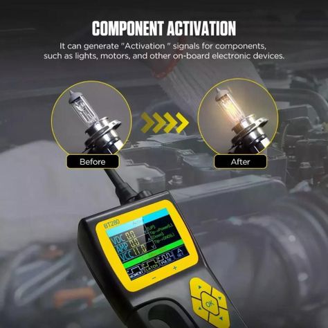 Probador Circuito Bt280 Autool Osciloscopio Punta Lógica-8