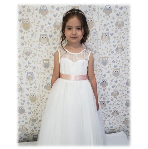 Vestido Luciana Bautizo Comunión-3