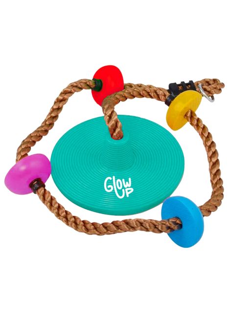 Columpio Mecedor De Escalada Multicolor Glowup-3