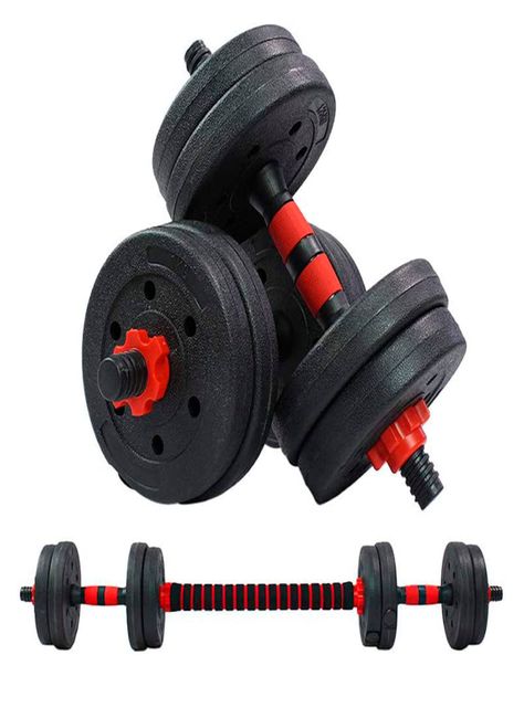 Set Mancuernas con Barra Ajustable 50Kg K-FIT-0