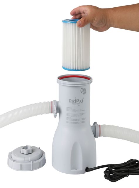 Bomba de filtro para piscina 3.000L Glowup-1