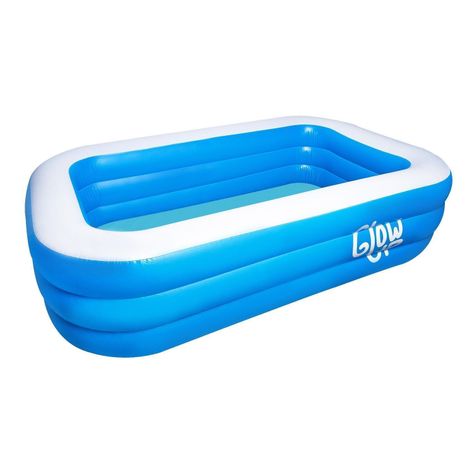 Piscina 360x181x60cm 2.500 Litros Azul-0
