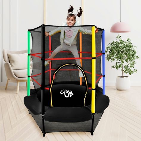 Cama Elástica 4,5ft/1,4mt con Malla de Seguridad-4