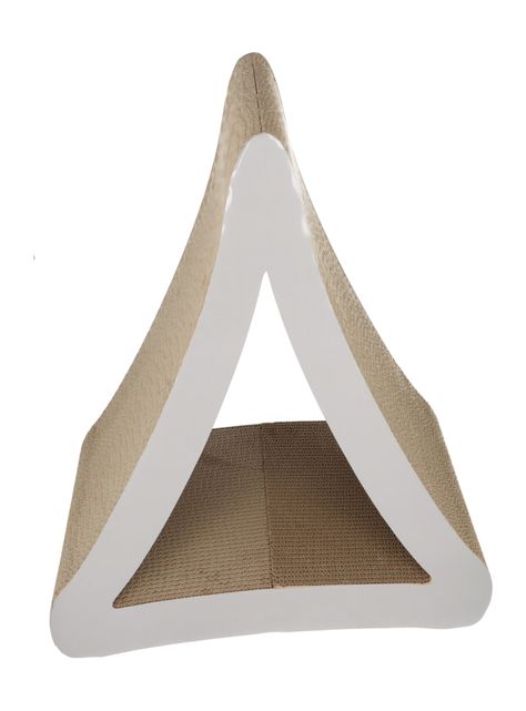 Rascador de gatos con hierba gatera 455x39x27-6