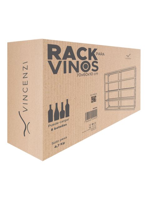 Soporte Para Botellas Vino Hierro Alta Calidad Y Resistencia-7