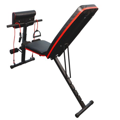 Banca Multifuncional de Ejercicios con Bandas Elásticas K-FIT-2