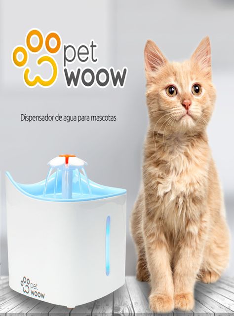 Fuente de agua bebedero mascotas perros y gatos-3