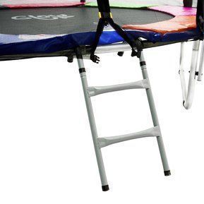 Cama Elástica 6ft 1,83mt Malla + Escalera-2