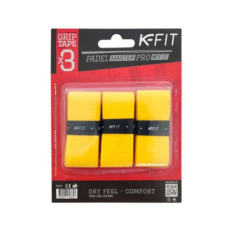 Over Gripp K-FIT Amarillo Pack 9 Unidades-1