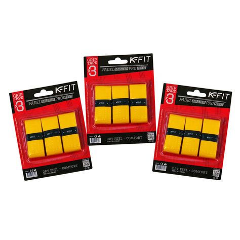 Over Gripp K-FIT Amarillo Pack 9 Unidades-0